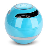 Ball Bluetooth speaker with LED light portable wireless mini speaker