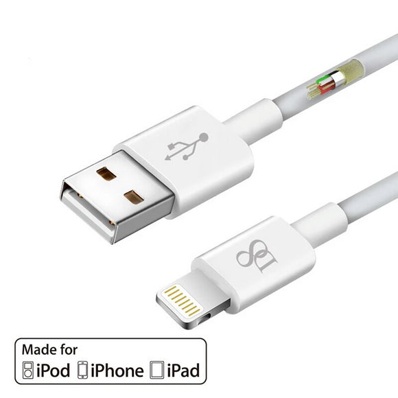 3m White USB Cable for iPhone