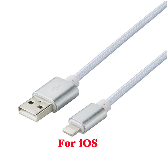 Aluminum Case USB cable for IOS