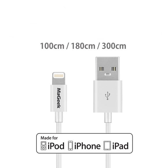 USB Cable for İOS 1m 1.8m 3m Cables